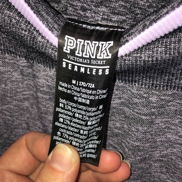 Victoria's Secret PINK Seamless leggings tinted lilac marl high waisted medium‌ - Picture 5 of 5